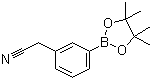 结构式 CAS# 396131-82-1, 3-氰基甲基苯硼酸频哪醇酯