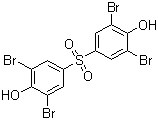 structure of CAS# 39635-79-5, 4,4'-Sulphonylbis(2,6-dibromophenol)
