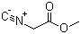 Methyl isocyanoacetate molecular structure (CAS 39687-95-1)