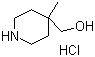 结构式 CAS# 3970-73-8, 4-甲氧基-4-甲基哌啶盐酸盐