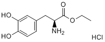 3-hydroxy-L-Tyrosine ethyl ester hydrochloride (1:1) molecular structure (CAS 39740-30-2)