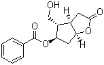 (-)-Corey lactone benzoate molecular structure (CAS 39746-00-4)