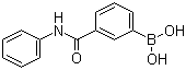 structure of CAS# 397843-71-9, (3-Phenylaminocarbonylphenyl)boronic acid