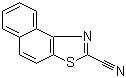 Naphtho[1,2-d]thiazole-2-carbonitrile molecular structure (CAS 39785-46-1)