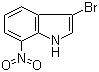 3-Bromo-7-nitro-1H-indole molecular structure (CAS 397864-11-8)