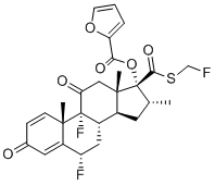 Fluticasone Furoate 11-Keto Impurity molecular structure (CAS 397864-56-1)