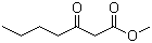 structure of CAS# 39815-78-6, Methyl 3-oxoheptanoate;Methyl valerylacetate