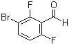 structure of CAS# 398456-82-1, 3-Bromo-2,6-difluorobenzaldehyde