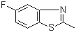 structure of CAS# 399-75-7, 5-Fluoro-2-methylbenzothiazole