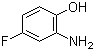 structure of CAS# 399-97-3, 2-Amino-4-fluorophenol;5-Fluoro-2-hydroxyaniline