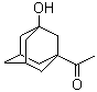 1-(3-Hydroxyadamantan-1-yl)ethanone molecular structure (CAS 39917-38-9)