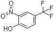 结构式 CAS# 400-99-7, 4-羟基-3-硝基三氟甲苯; 2-硝基-4-三氟甲基苯酚; 2-硝基-4-(三氟甲基)苯酚
