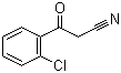 structure of CAS# 40018-25-5, 2-Chlorobenzoylacetonitrile