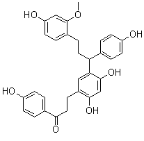 结构式 CAS# 400603-95-4, 血竭素