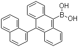 structure of CAS# 400607-46-7, [10-(1-Naphthalenyl)-9-anthracenyl]boronic acid