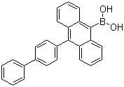 B-(10-[1,1'-Biphenyl]-4-yl-9-anthracenyl)boronic acid molecular structure (CAS 400607-47-8)