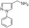 structure of CAS# 400877-10-3, 1-Phenyl-1H-pyrazol-4-methylamine;(1-Phenyl-1H-pyrazol-4-yl)methylamine