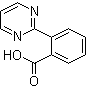 2-(Pyrimidin-2-yl)benzoic acid molecular structure (CAS 400892-62-8)