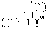 2-Fluoro-N-[(phenylmethoxy)carbonyl]-DL-phenylalanine molecular structure (CAS 401-28-5)