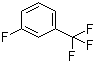 3-氟三氟甲苯分子结构 (CAS 401-80-9)