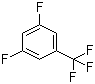 3,5-二氟三氟甲苯分子结构 (CAS 401-85-4)