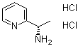 结构式 CAS# 40154-78-7, (S)-alpha-甲基-2-吡啶甲胺二盐酸盐