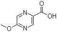 结构式 CAS# 40155-42-8, 5-甲氧基吡嗪-2-甲酸