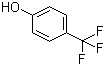 structure of CAS# 402-45-9, 4-Trifluoromethylphenol;alpha,alpha,alpha-Trifluoro-p-cresol; p-Hydroxybenzotrifluoride; p-Trifluoromethylphenol