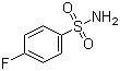structure of CAS# 402-46-0, 4-Fluorobenzenesulfonamide;p-Florobenzenesulfonamide