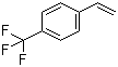 结构式 CAS# 402-50-6, 4-三氟甲基苯乙烯; 对三氟甲基苯乙烯