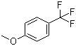 4-三氟甲基苯甲醚分子结构 (CAS 402-52-8)