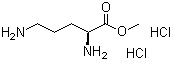 Methyl L-ornithine dihydrochloride molecular structure (CAS 40216-82-8)