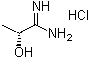 structure of CAS# 4024-05-9, (2R)-2-Hydroxypropanimidamide monohydrochloride