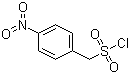 (4-Nitrophenyl)methanesulfonyl chloride molecular structure (CAS 4025-75-6)