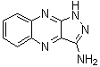 1H-吡唑并[3,4-b]喹喔啉-3-胺分子结构 (CAS 40254-90-8)