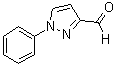 1-Phenyl-1H-pyrazole-3-carboxaldehyde molecular structure (CAS 40261-59-4)
