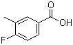4-Fluoro-3-methylbenzoic acid molecular structure (CAS 403-15-6)