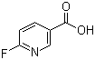 6-氟烟酸分子结构 (CAS 403-45-2)