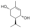 p-Menth-1-ene-3,6-diol molecular structure (CAS 4031-55-4)