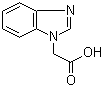 结构式 CAS# 40332-16-9, 苯并咪唑-1-乙酸