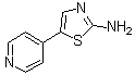 结构式 CAS# 40353-55-7, 5-(4-吡啶基)-2-噻唑胺