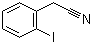 structure of CAS# 40400-15-5, 2-Iodophenylacetonitrile;2-Iodobenzyl cyanide