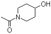 结构式 CAS# 4045-22-1, N-乙酰基-4-羟基哌啶