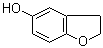 structure of CAS# 40492-52-2, 2,3-Dihydrobenzofuran-5-ol;2,3-Dihydrobenzo[b]furan-5-ol; 2,3-Dihydro-5-hydroxybenzofuran