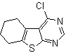 4-Chloro-5,6,7,8-tetrahydro-[1]benzothieno[2,3-d]pyrimidine molecular structure (CAS 40493-18-3)