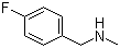 N-甲基-4-氟苄胺分子结构 (CAS 405-66-3)