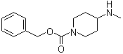 4-(Methylamino)-1-piperidinecarboxylic acid phenylmethyl ester molecular structure (CAS 405057-75-2)