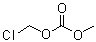structure of CAS# 40510-81-4, Chloromethyl methyl carbonate;Methoxycarbonyloxymethyl chloride; Methyl chloromethyl carbonate