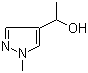 结构式 CAS# 40534-33-6, 1-(1-甲基吡唑-4-基)乙醇