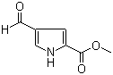 结构式 CAS# 40611-79-8, 4-甲酰基-1H-吡咯-2-羧酸甲酯